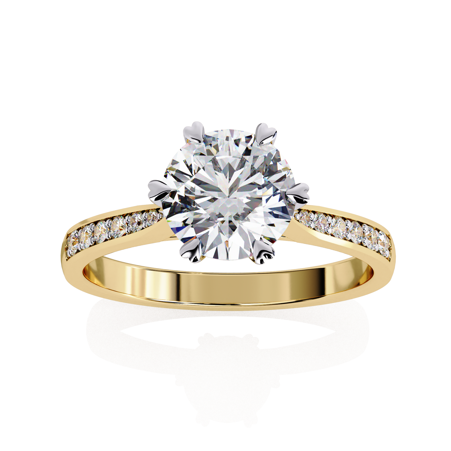 celestial grace pavé ring