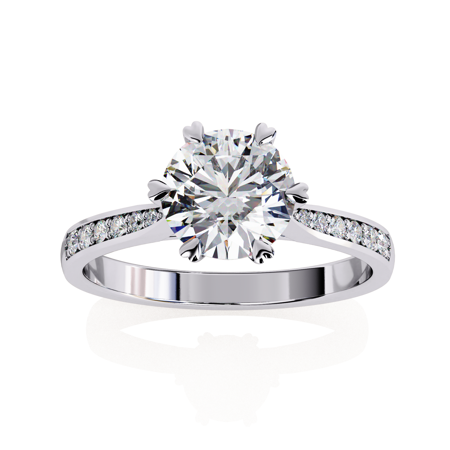 celestial grace pavé ring