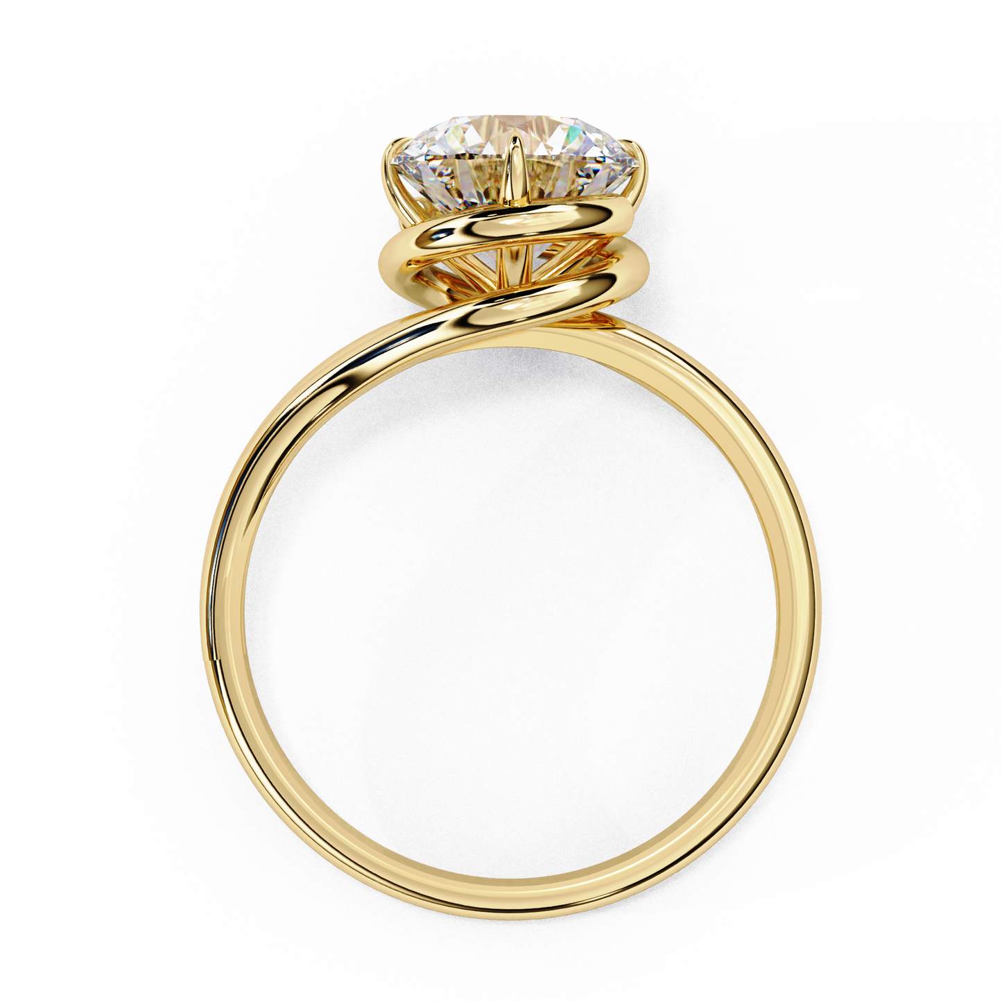selene twisted embrace solitaire