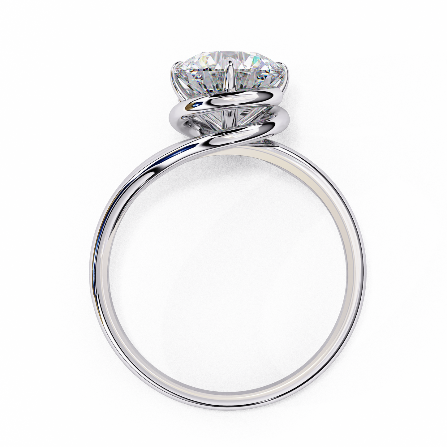 selene twisted embrace solitaire