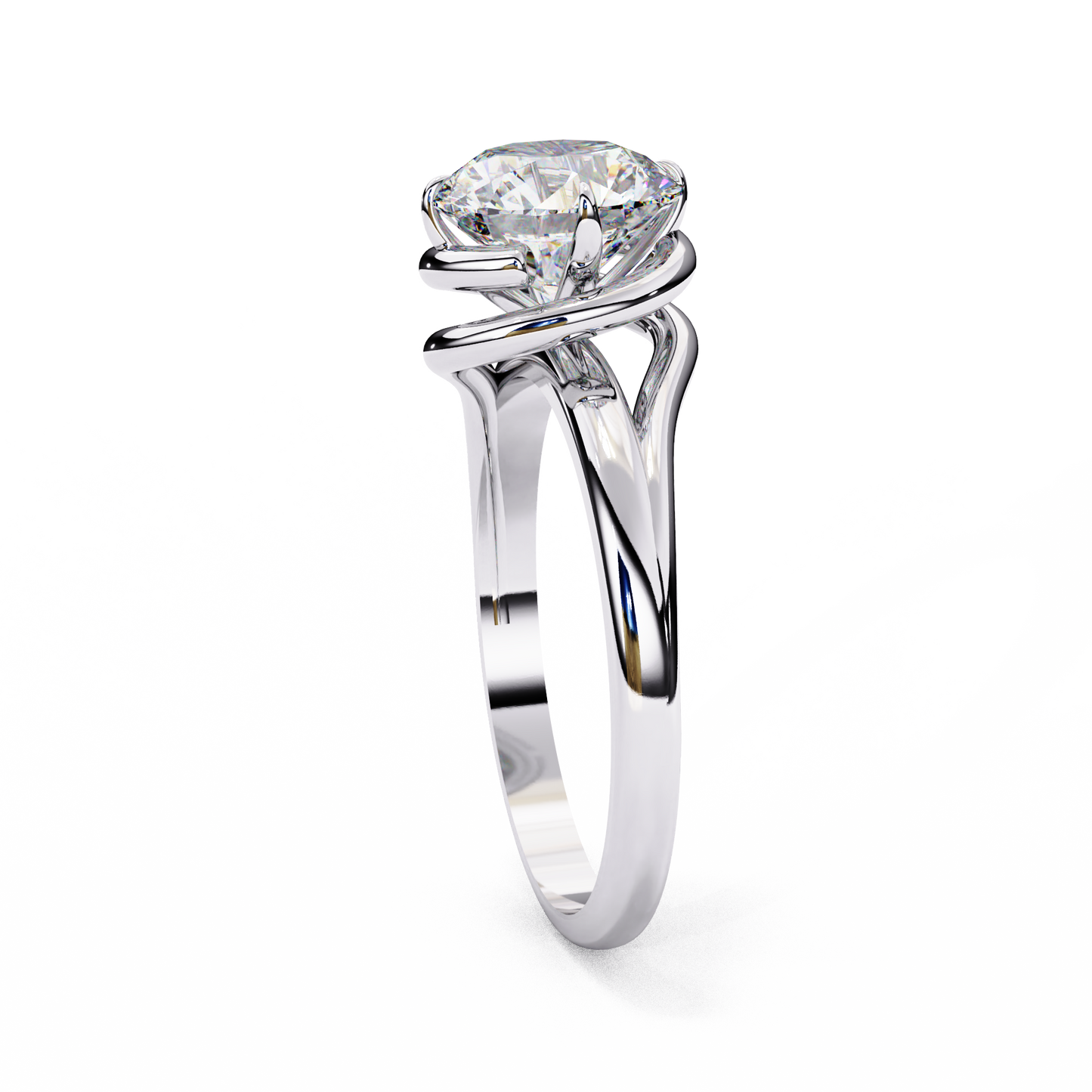 selene twisted embrace solitaire