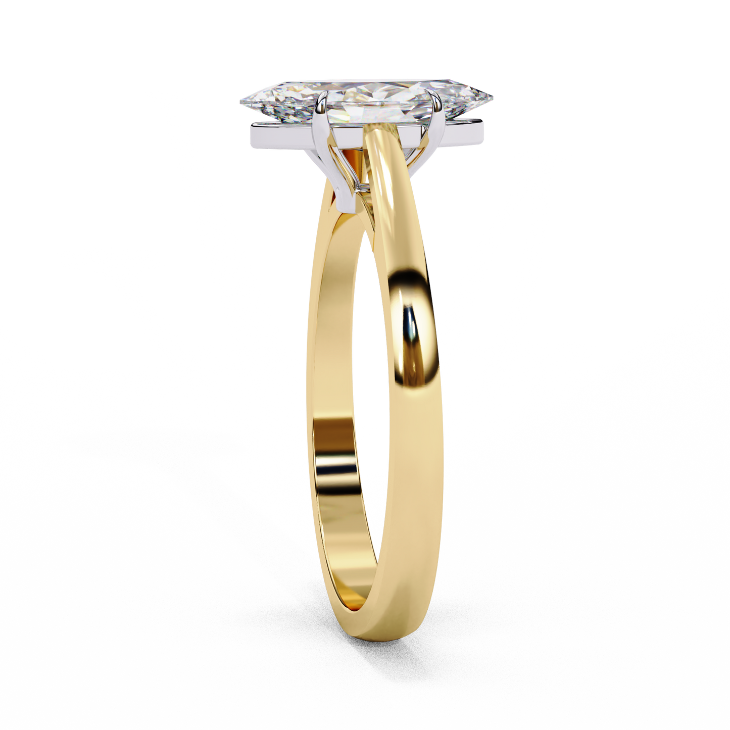 celestia lab grown diamond marquise solitaire