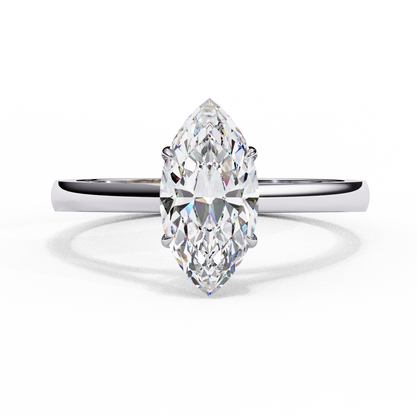 celestia lab grown diamond marquise solitaire