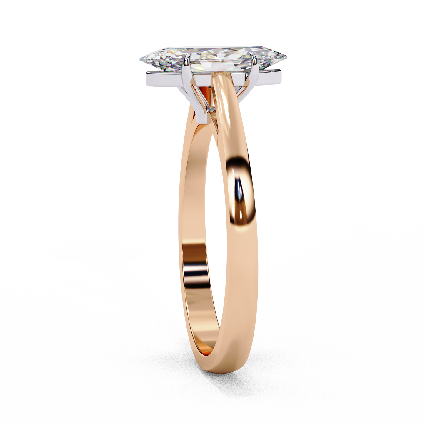 celestia lab grown diamond marquise solitaire