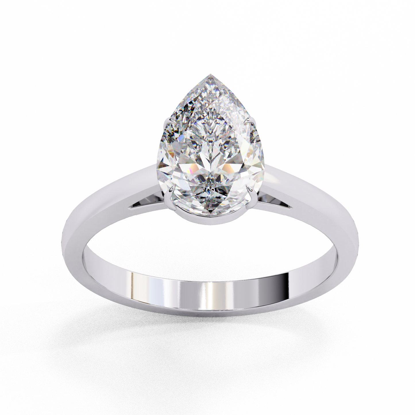 seraphine lab grown diamond pear classic