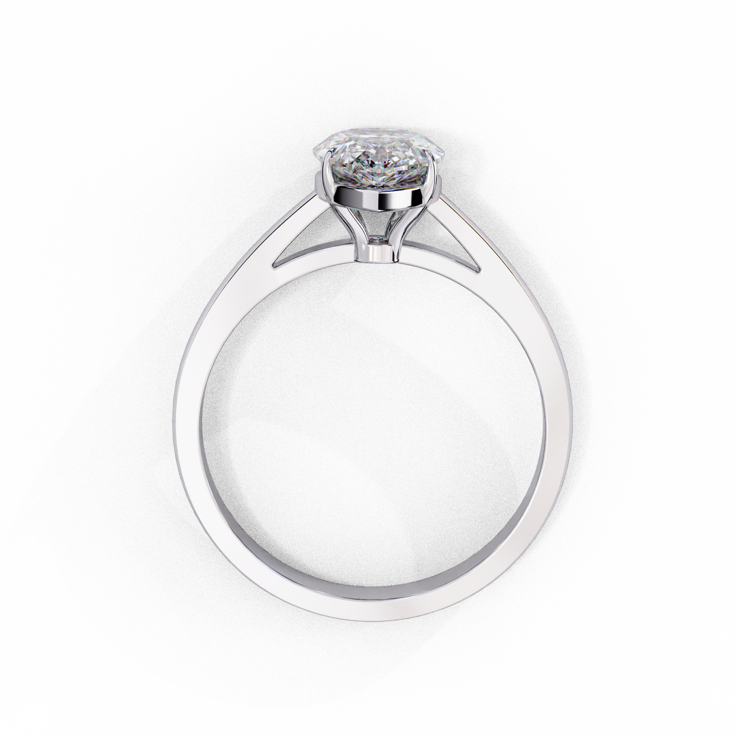 seraphine lab grown diamond pear classic