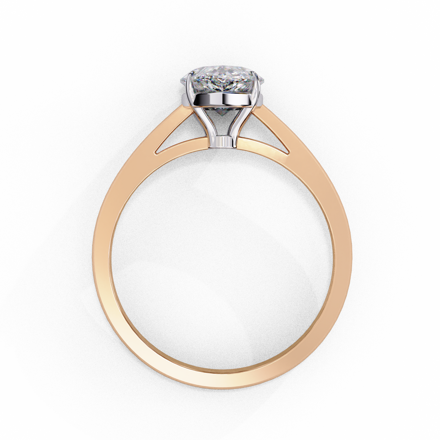 seraphine lab grown diamond pear classic