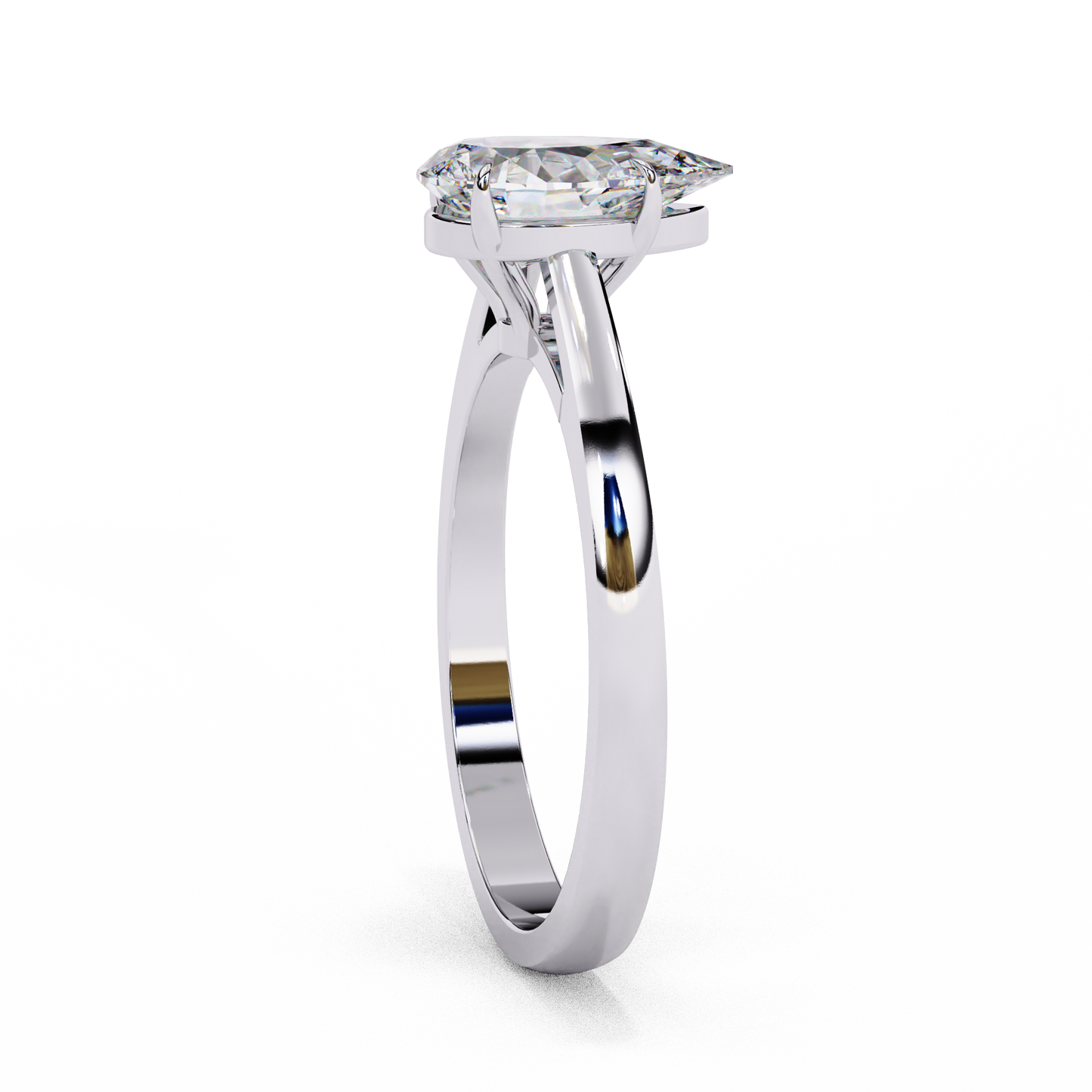 seraphine lab grown diamond pear classic