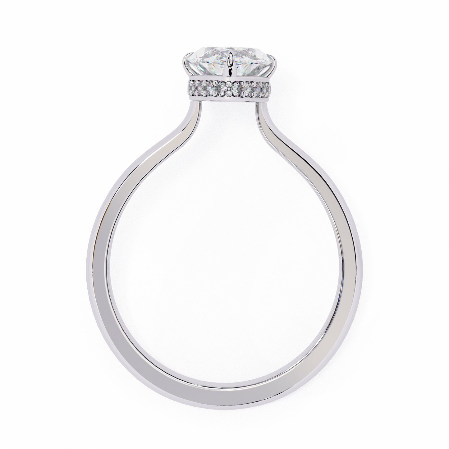 beautiful lab grown diamond marquise solitaire