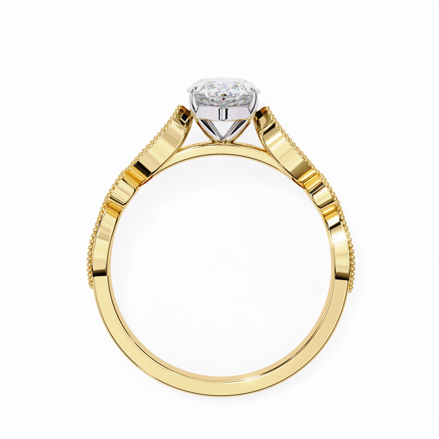 lucienne lab grown diamond marquise vintage ring