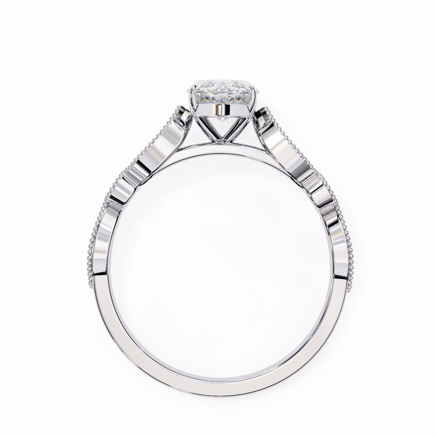 lucienne lab grown diamond marquise vintage ring