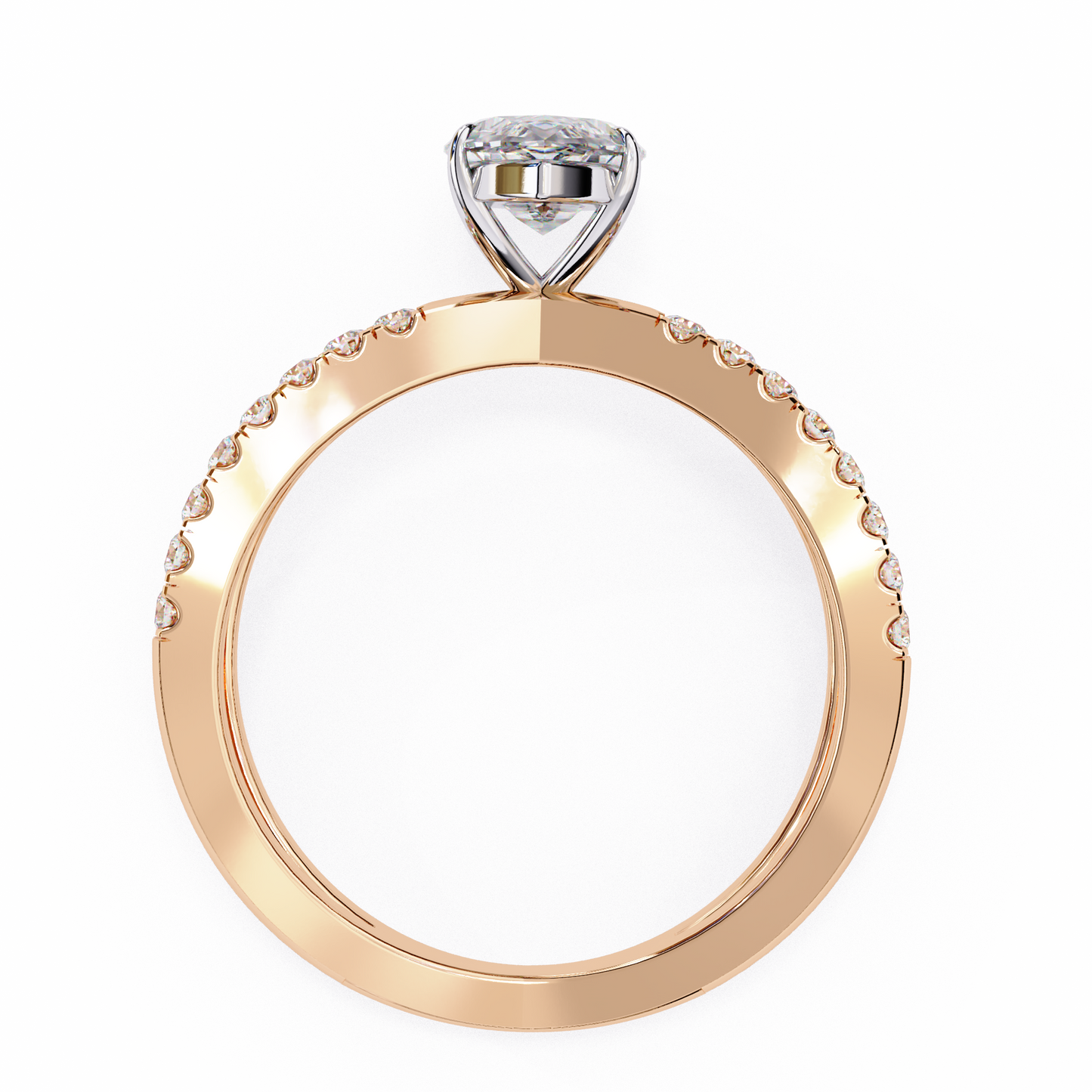 marquise lab grown diamond ring