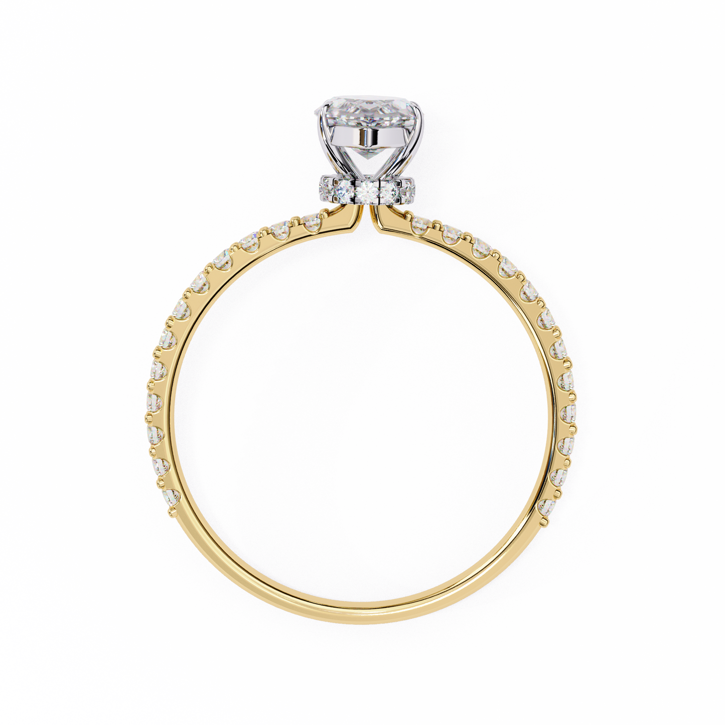 marquise lab grown diamond ring