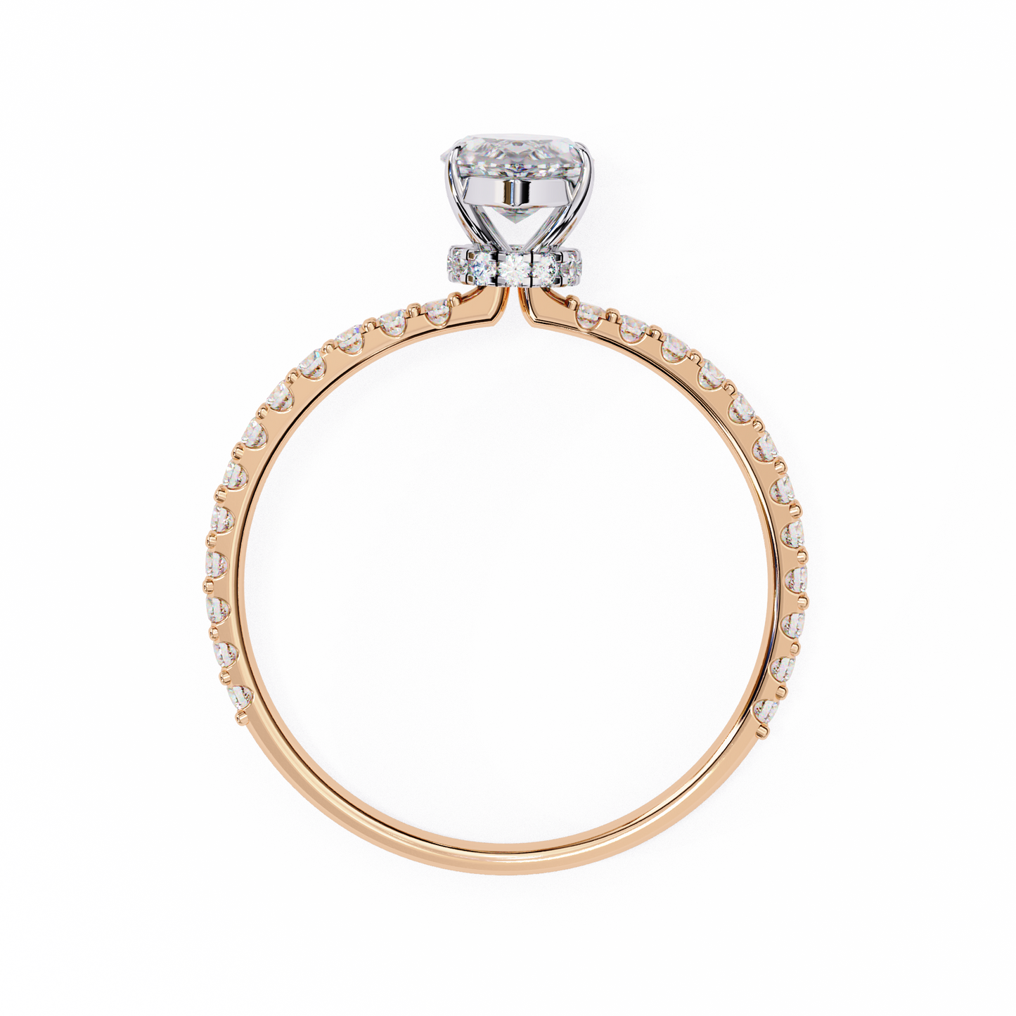 marquise lab grown diamond ring