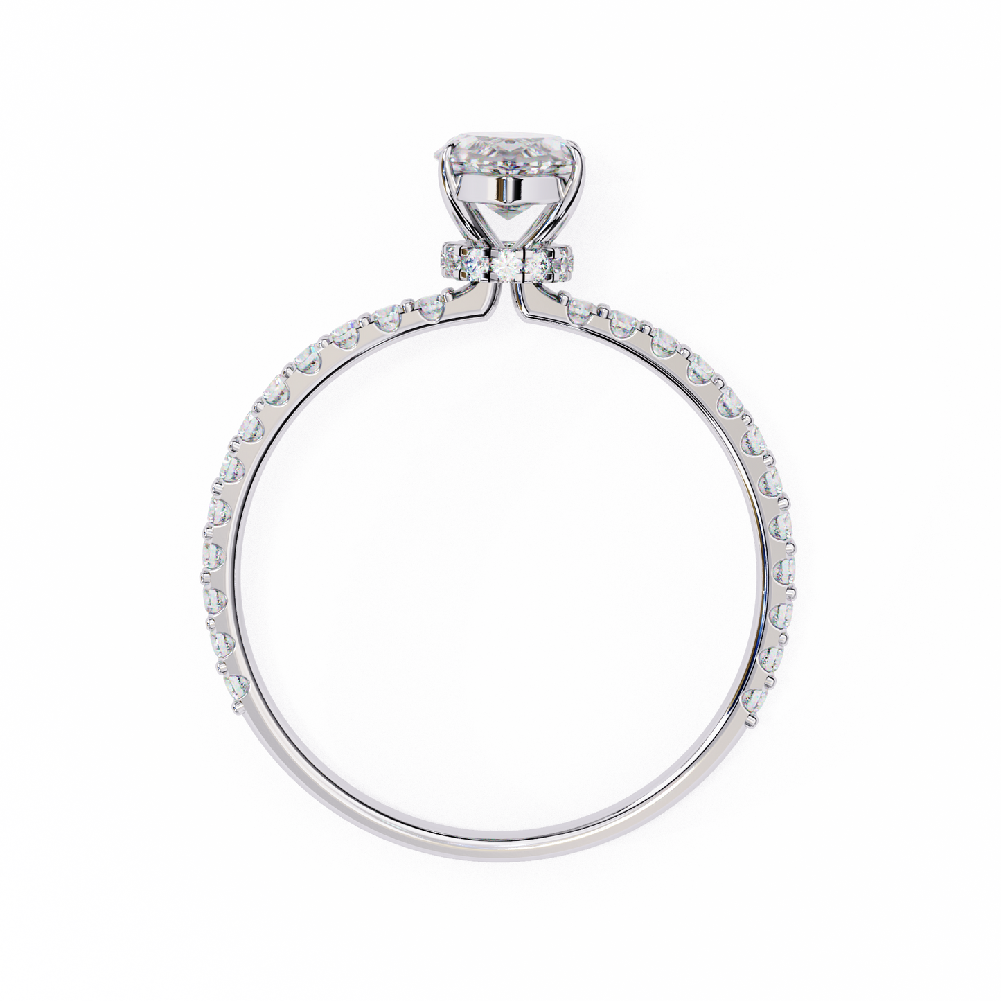 marquise lab grown diamond ring
