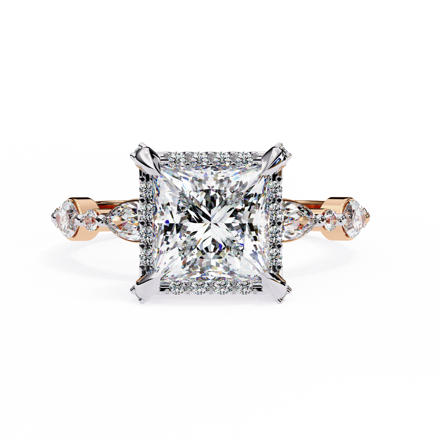 imperial spark lab grown diamond ring