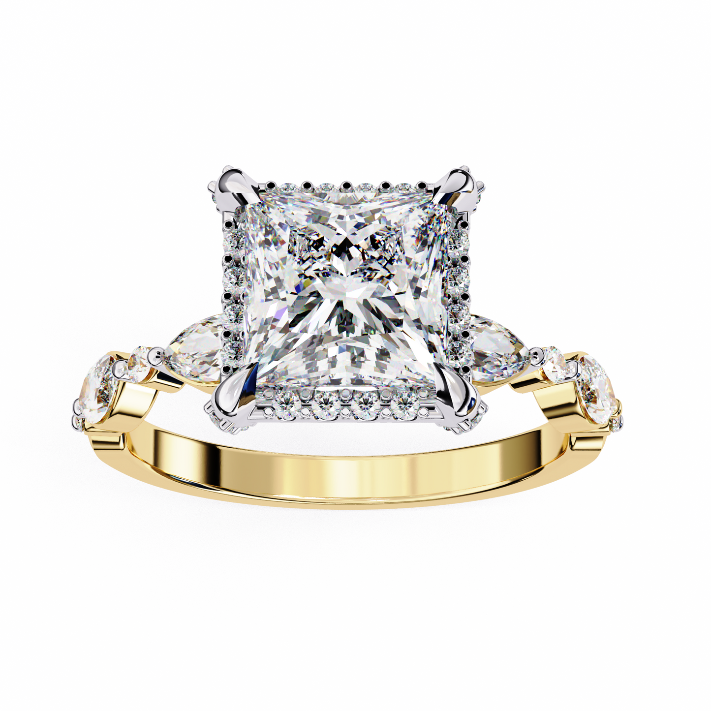 imperial spark lab grown diamond ring
