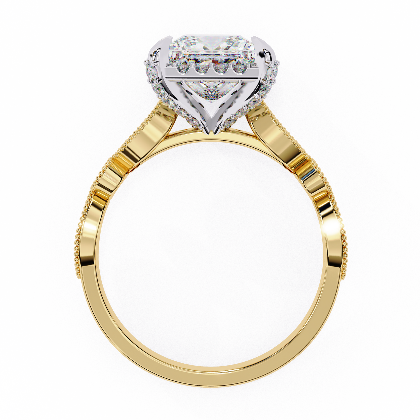 sovereign princess lab grown diamond ring