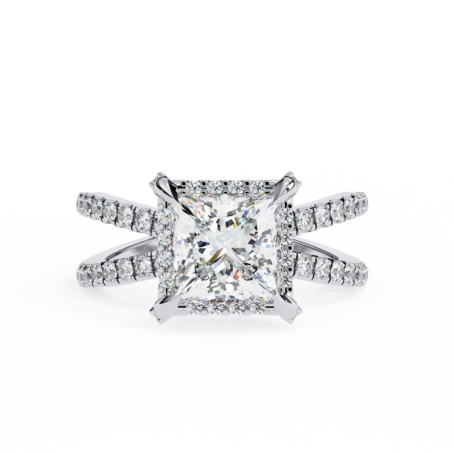 eternal princess lab grown diamond ring