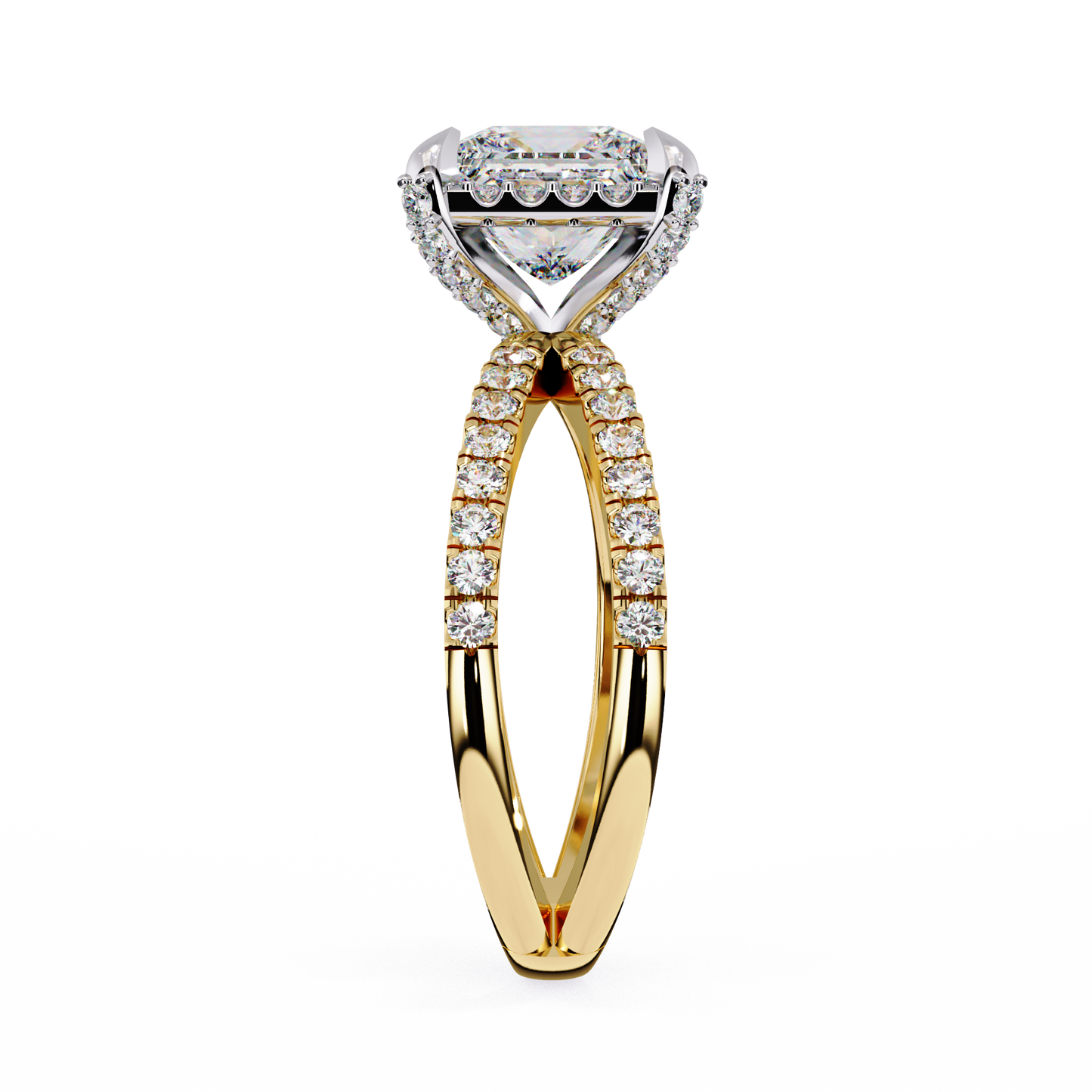 eternal princess lab grown diamond ring