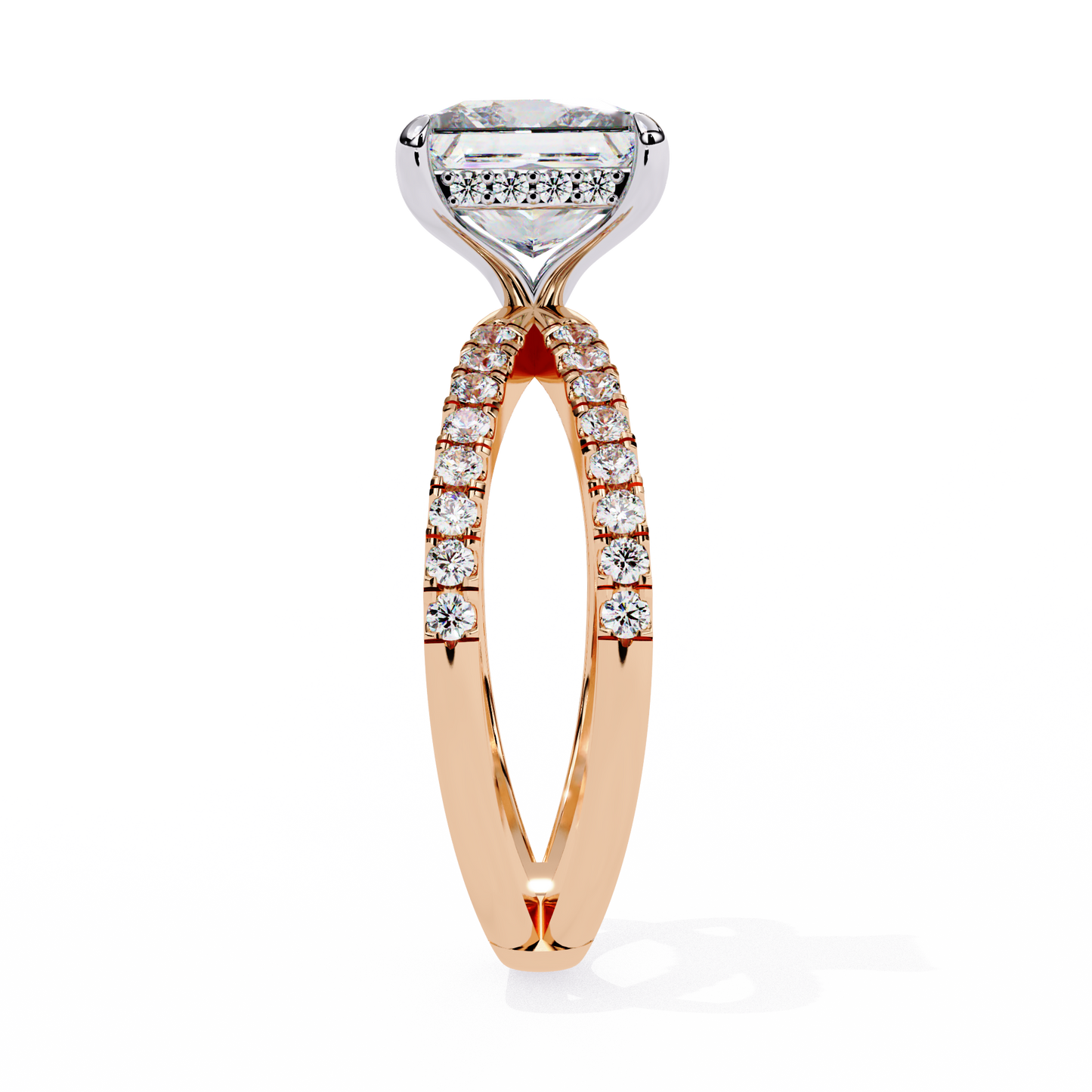 crown princess lab grown diamond ring