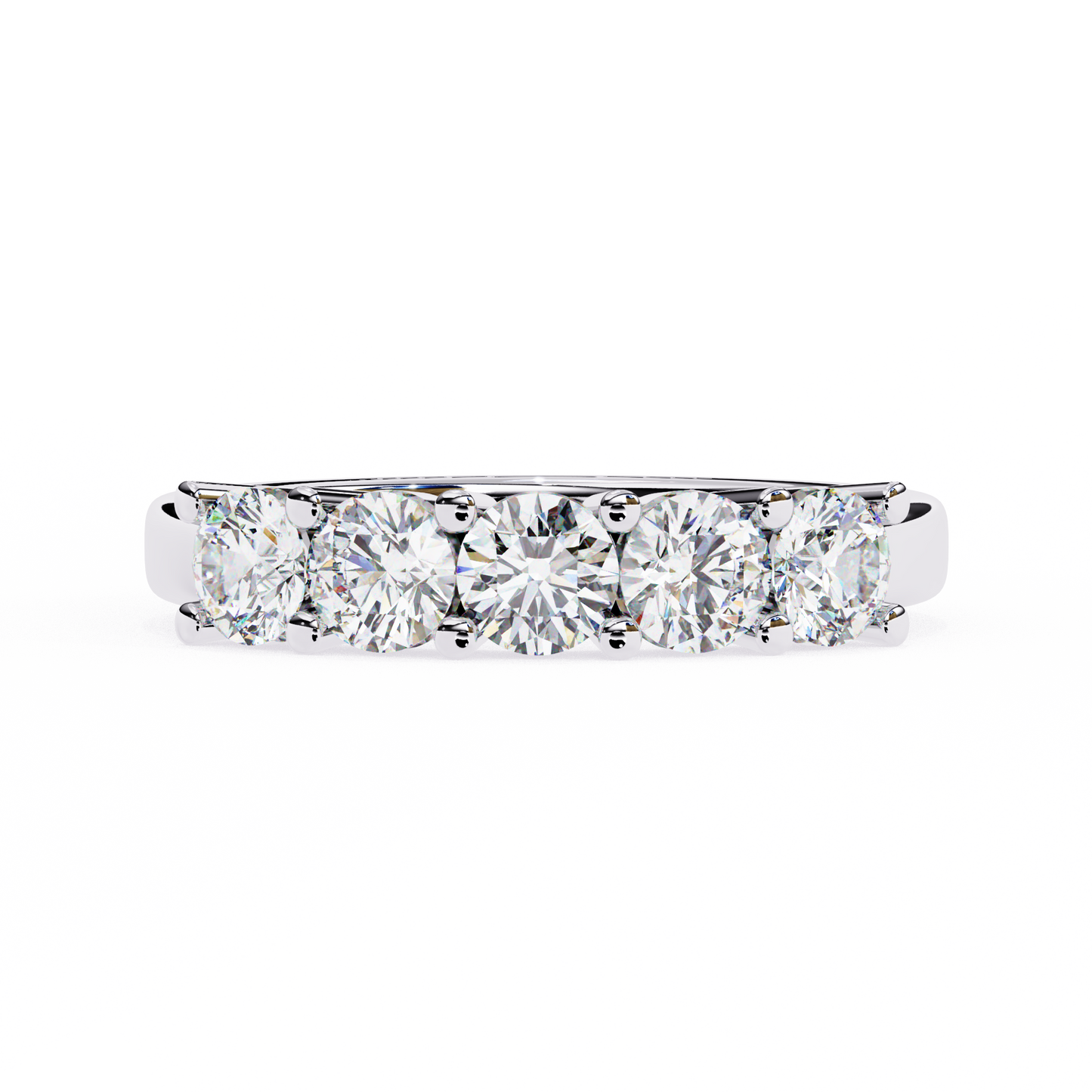 ophira quintet lab grown diamond band