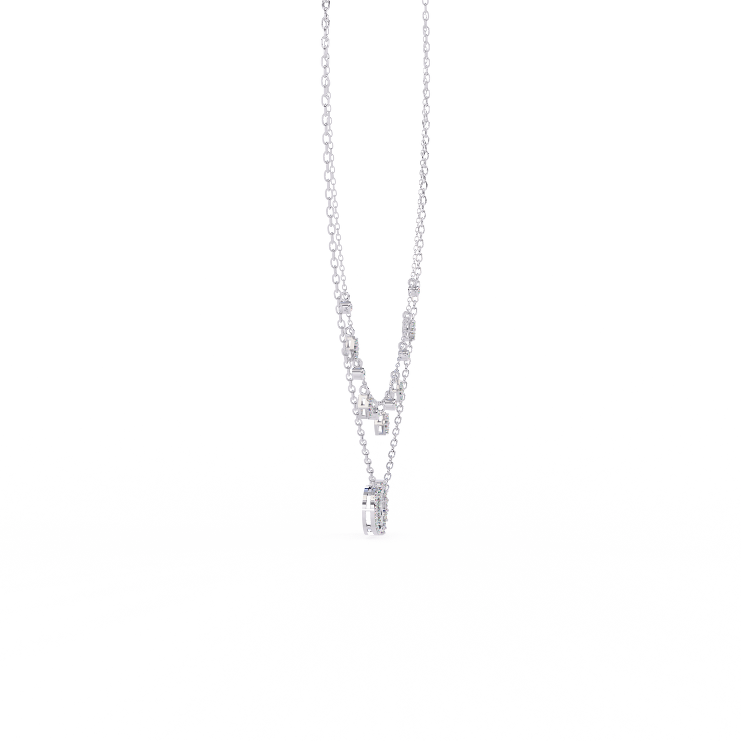 eclipse harmony celestial lab grown diamond necklace