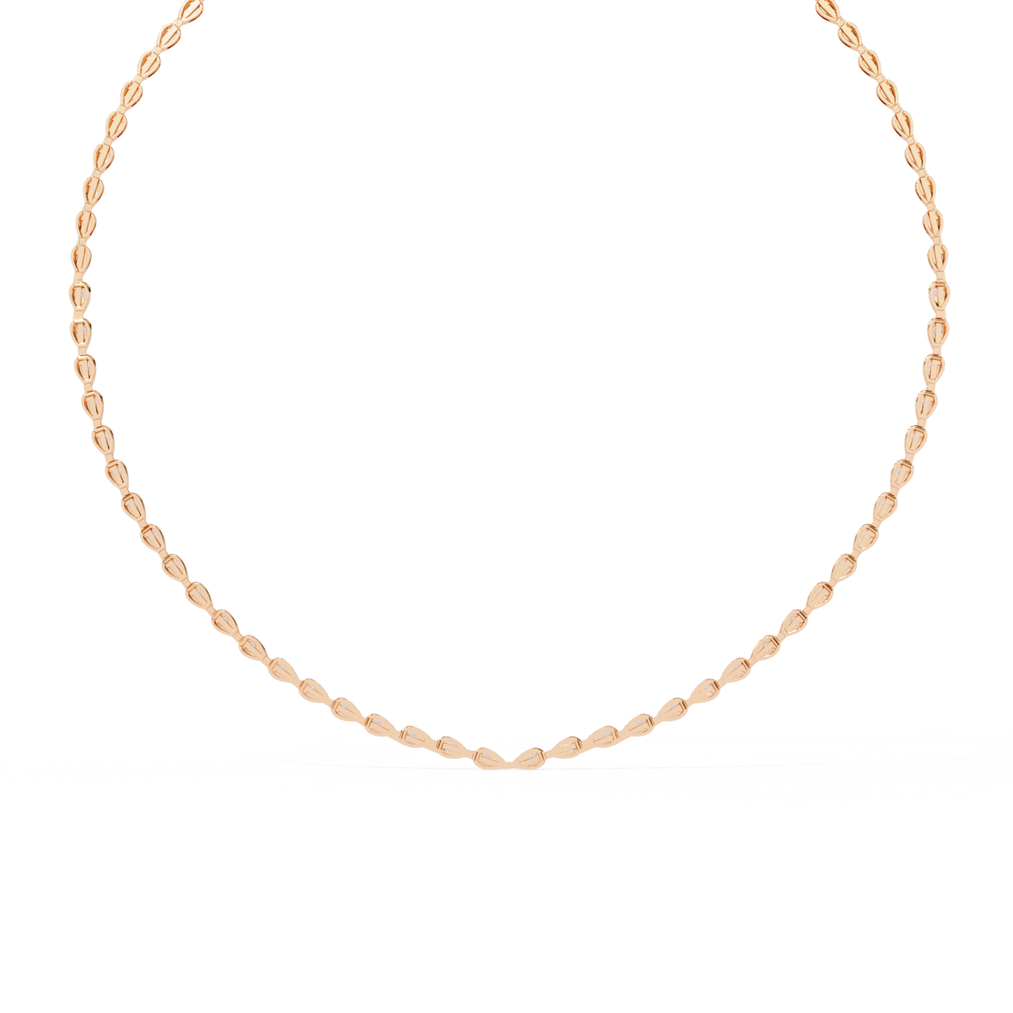 twista tennis lab grown diamond necklace
