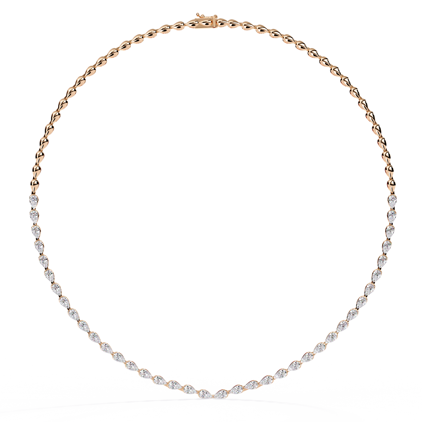 twista tennis lab grown diamond necklace