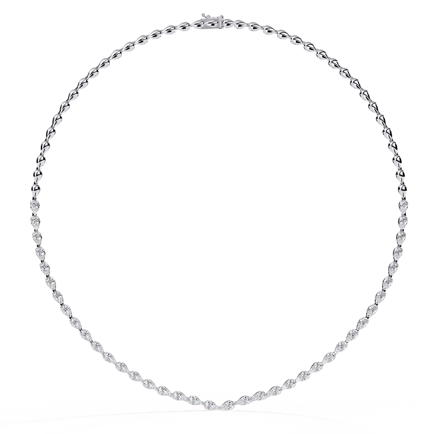 twista tennis lab grown diamond necklace