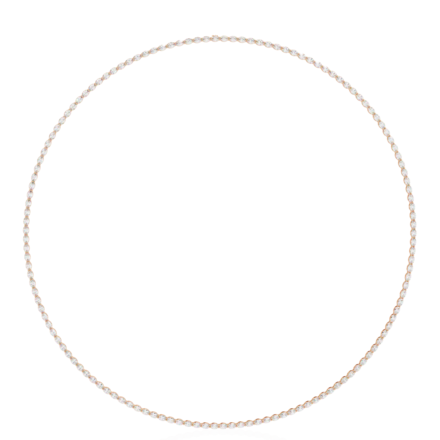 etoile classic tennis lab grown diamond necklace