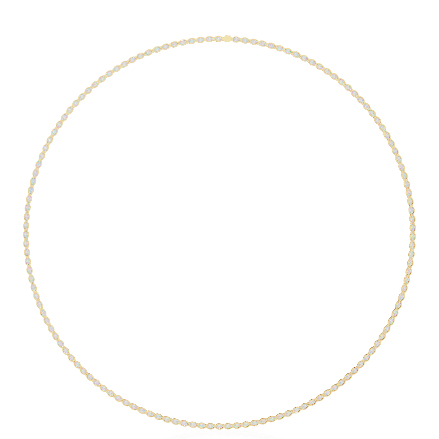 etoile classic tennis lab grown diamond necklace