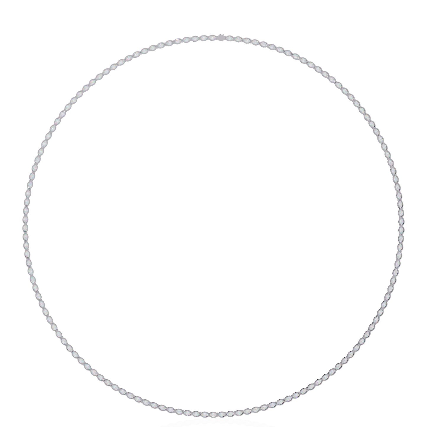 etoile classic tennis lab grown diamond necklace
