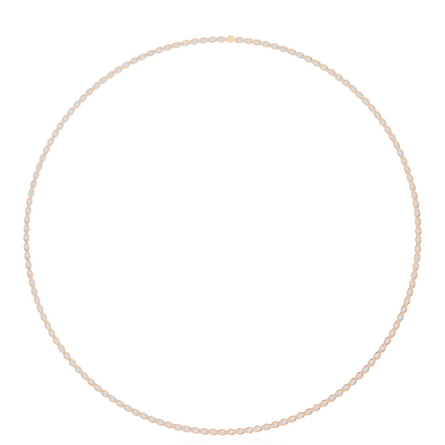 etoile classic tennis lab grown diamond necklace