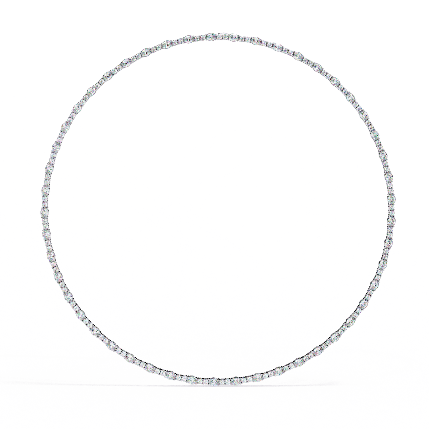 ondine alterna tennis lab grown diamond necklace