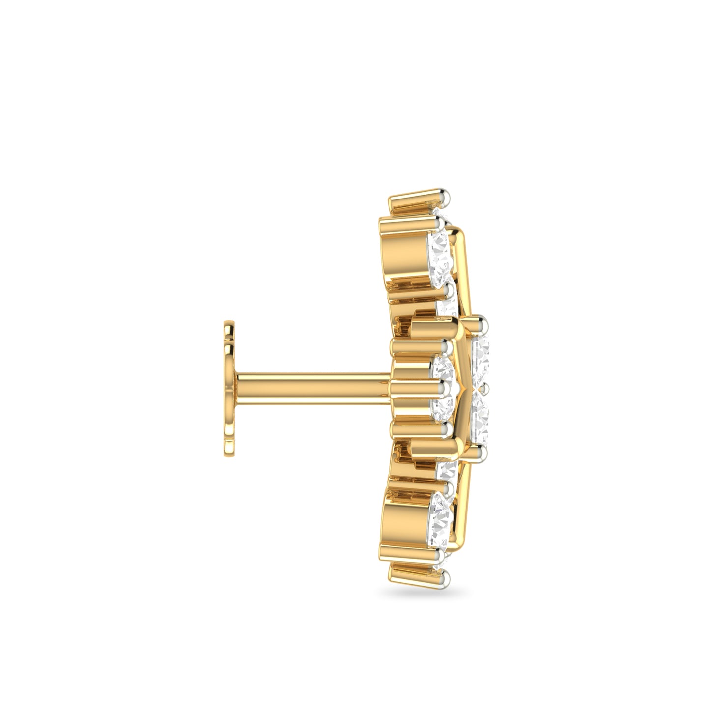 the shukti diamond nosepin