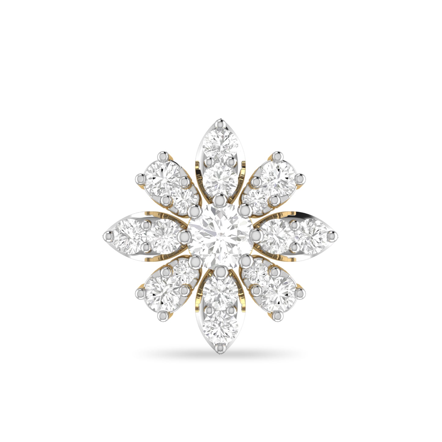 the shuchi diamond nosepin