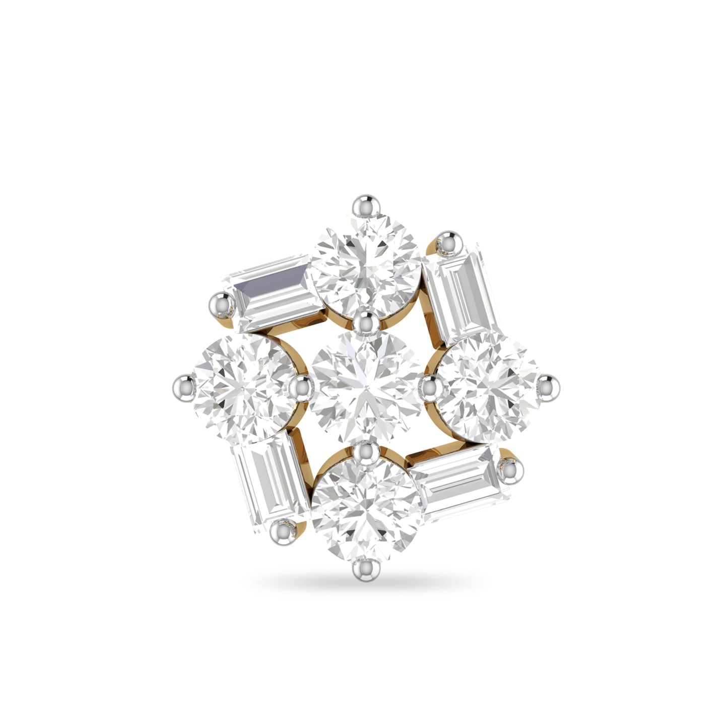 the theepa diamond nosepin