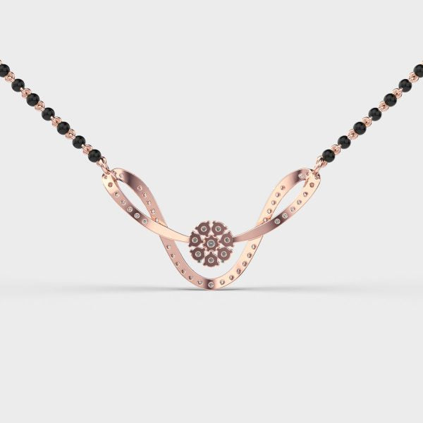 eternia link diamond mangalsutra