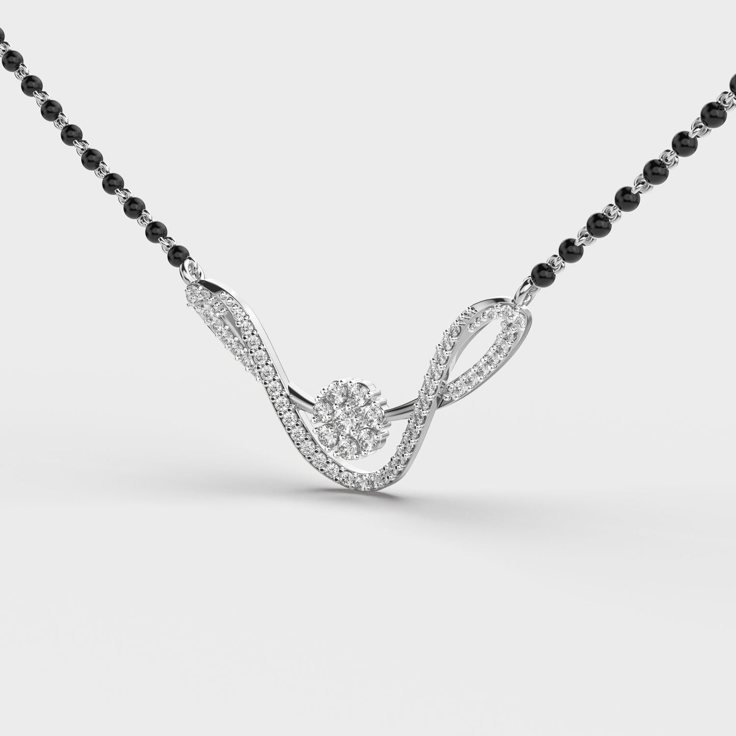 eternia link diamond mangalsutra