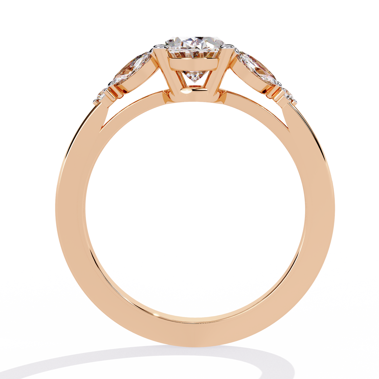 eternal elegance oval lab grown diamond ring
