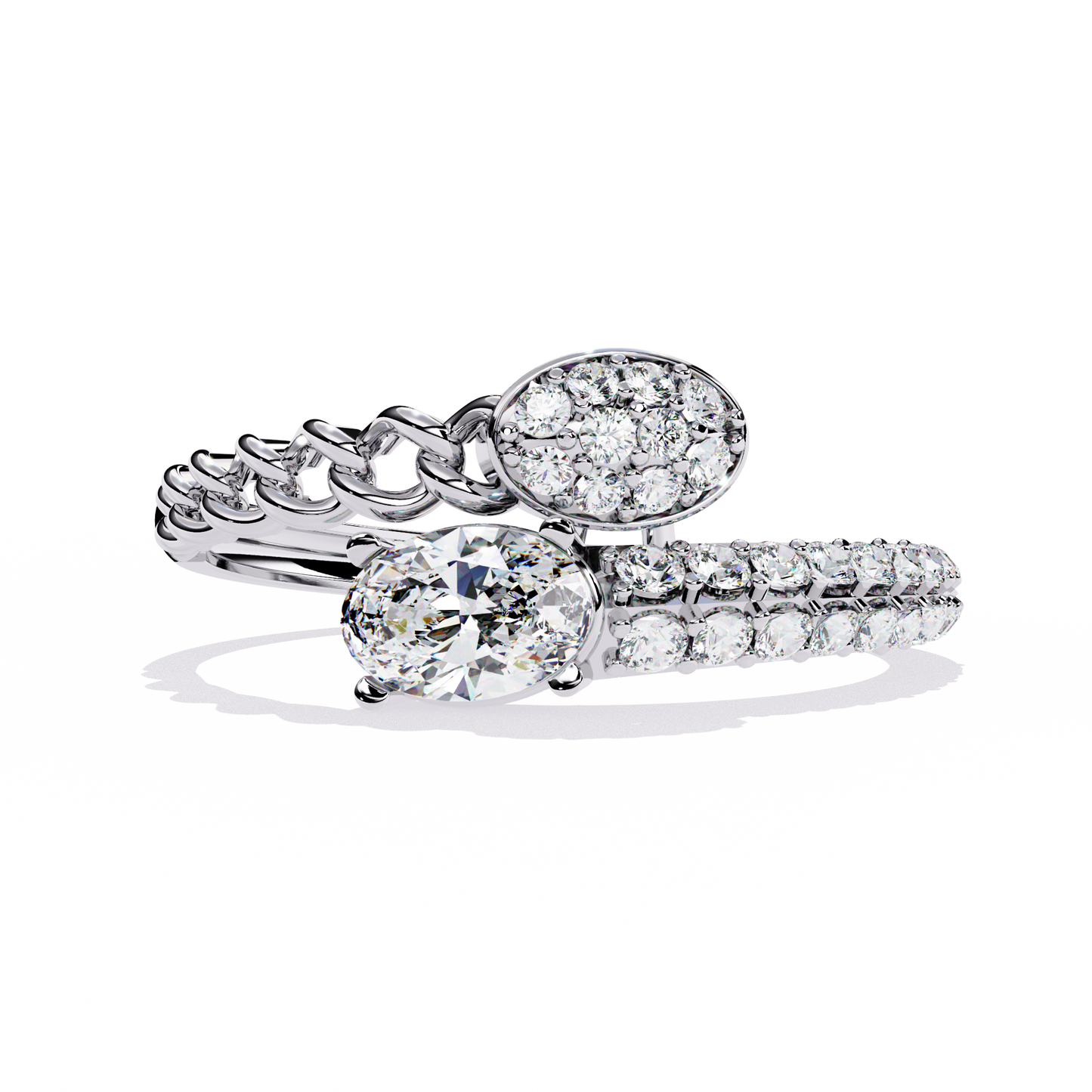 twilight fusion lab grown diamond ring