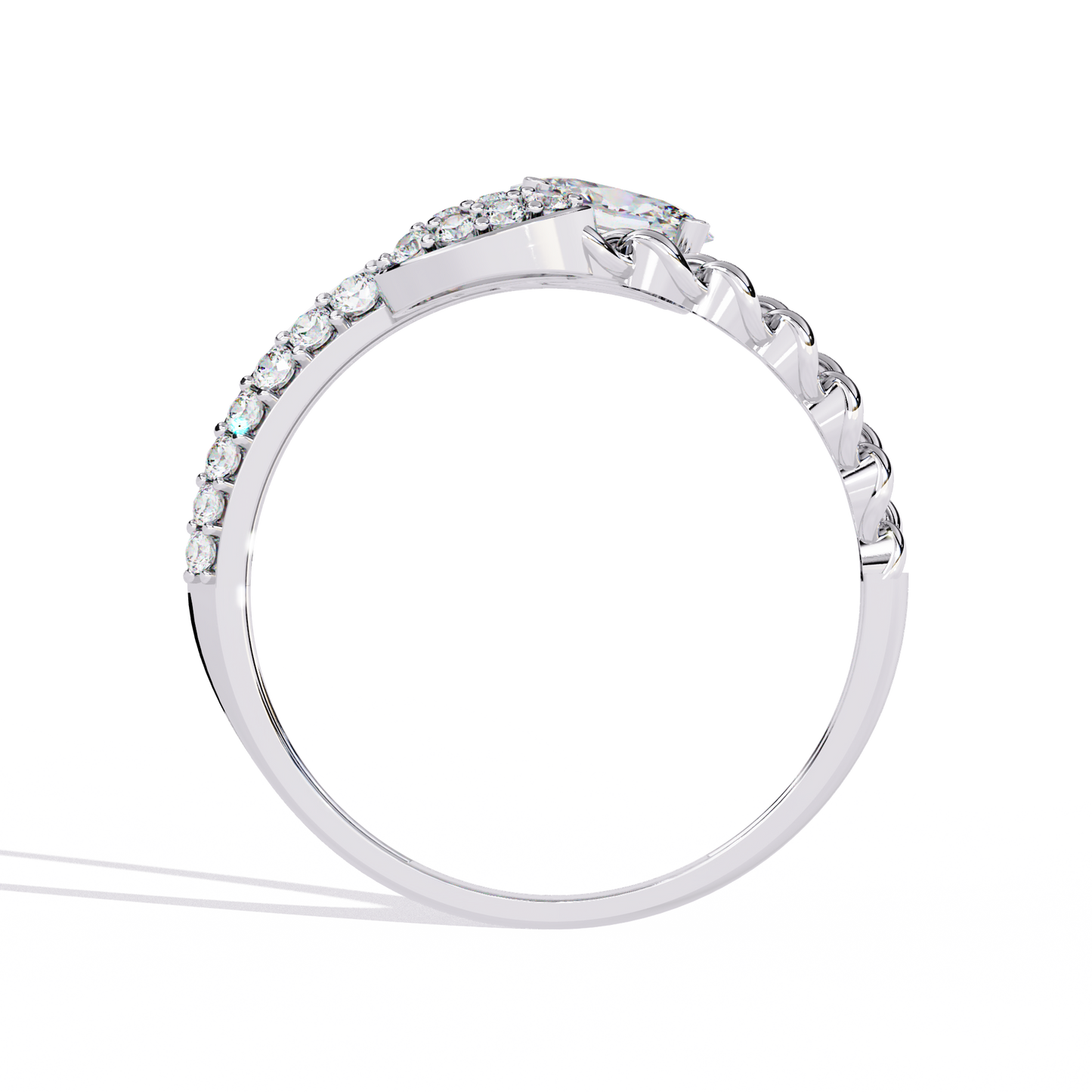 twilight fusion lab grown diamond ring