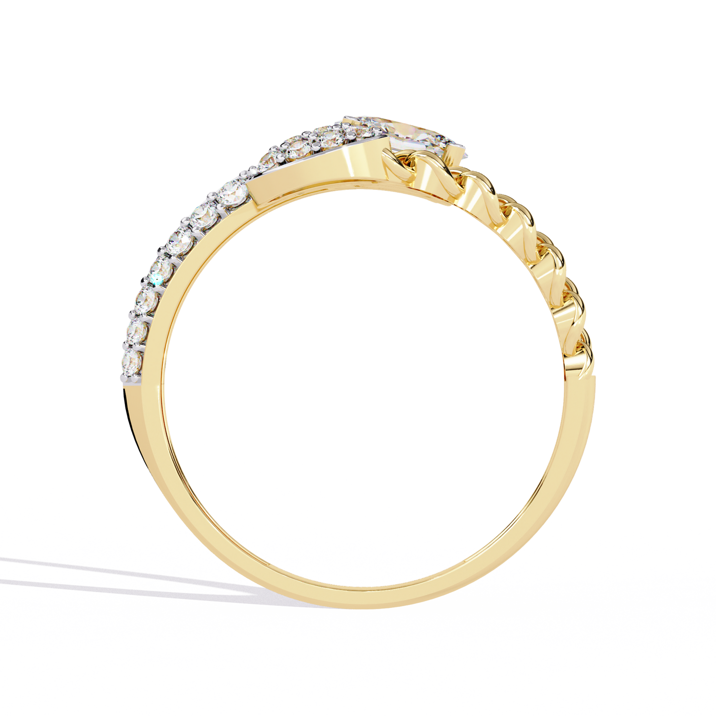 twilight fusion lab grown diamond ring