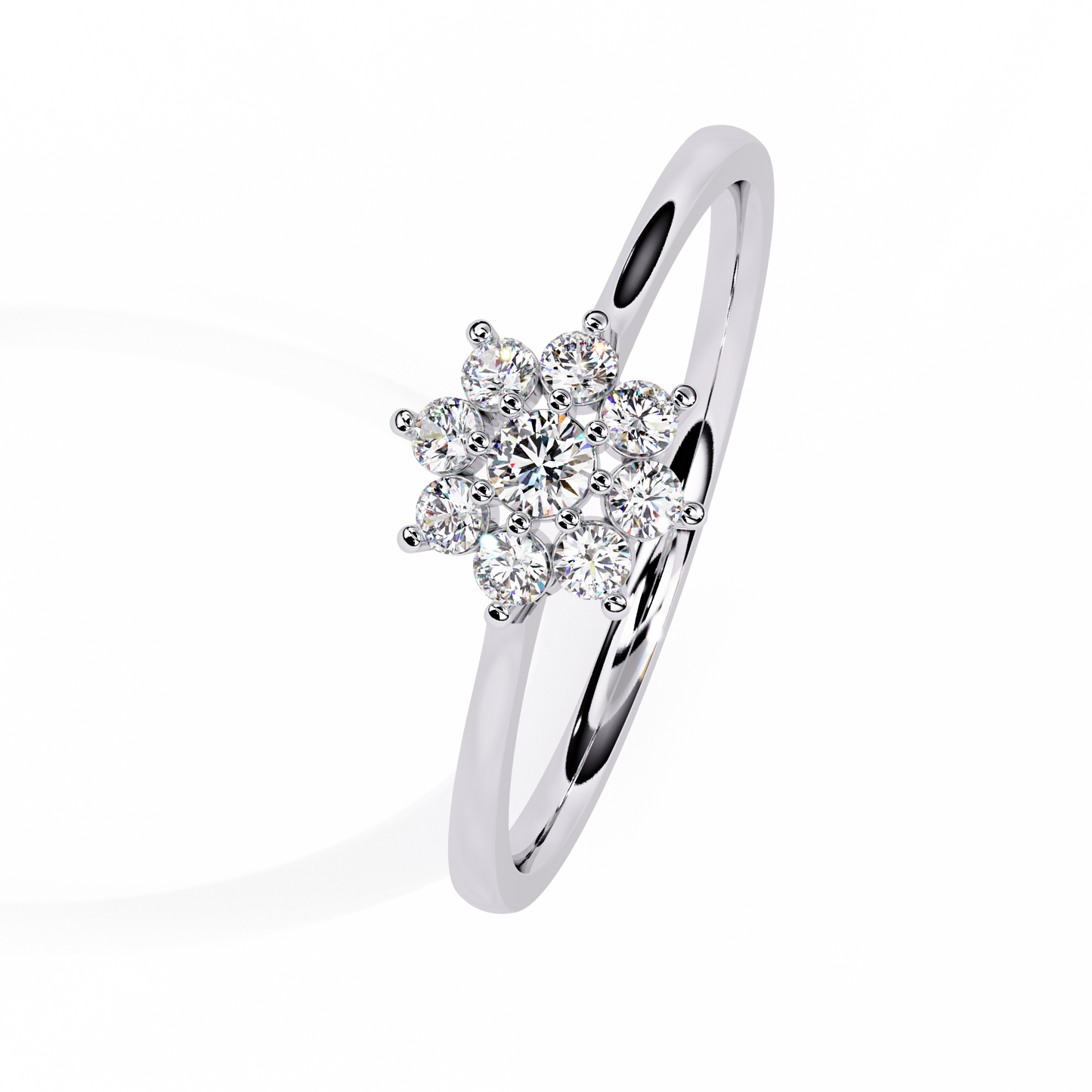 ophira "eternal bloom" lab grown diamond ring