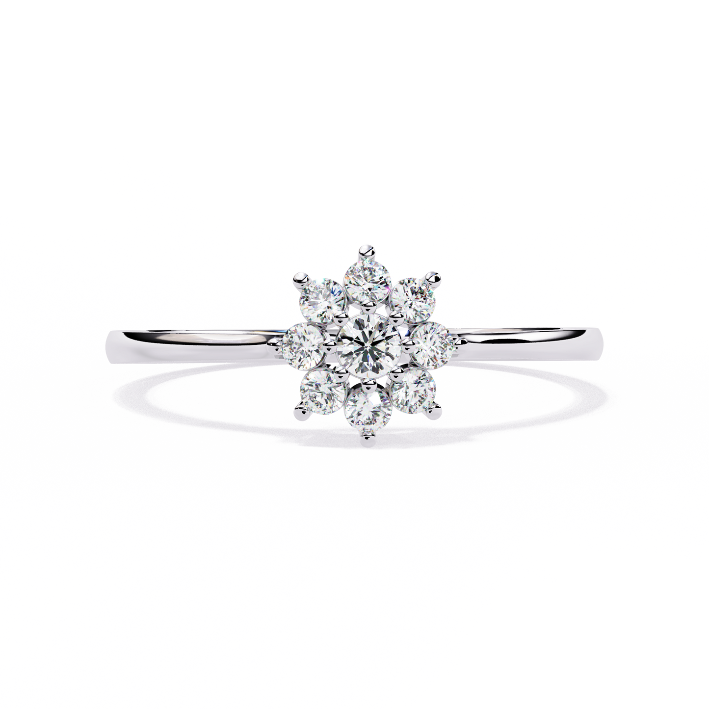 ophira "eternal bloom" lab grown diamond ring
