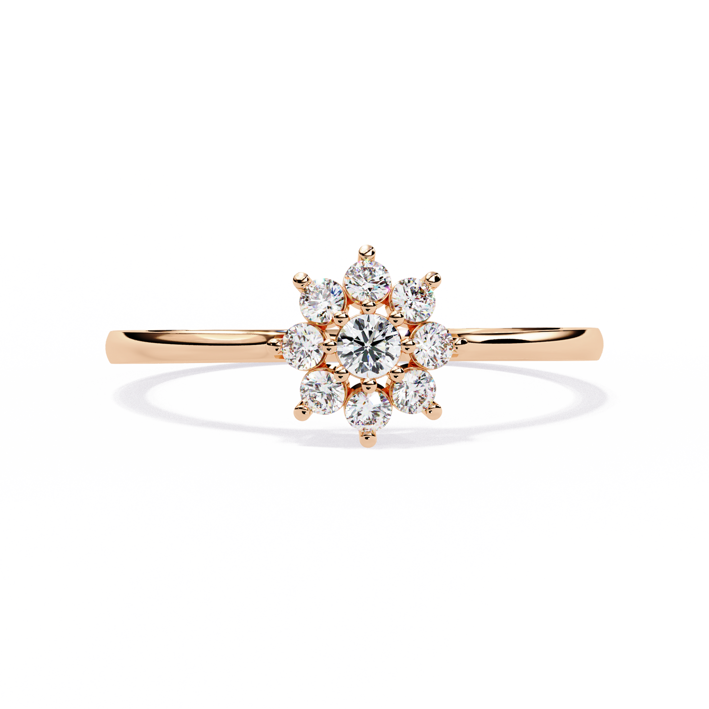 ophira "eternal bloom" lab grown diamond ring