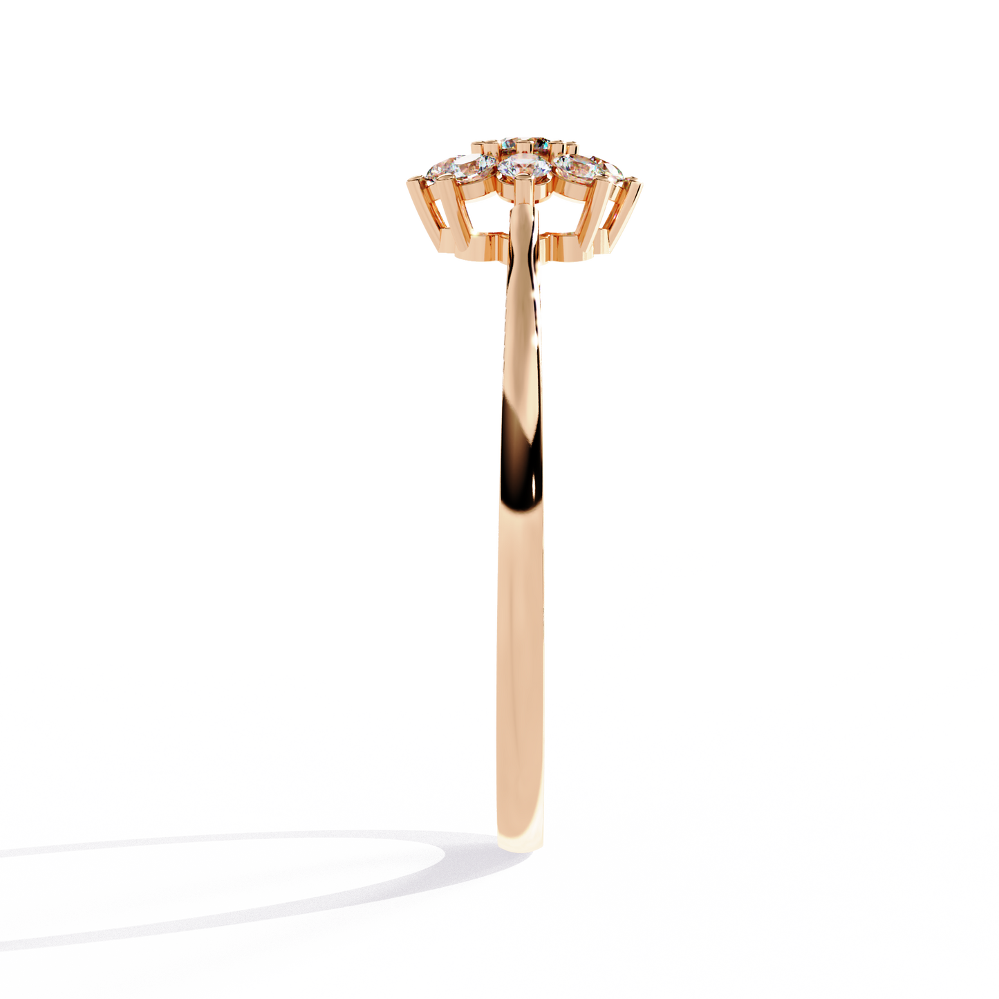 ophira "eternal bloom" lab grown diamond ring