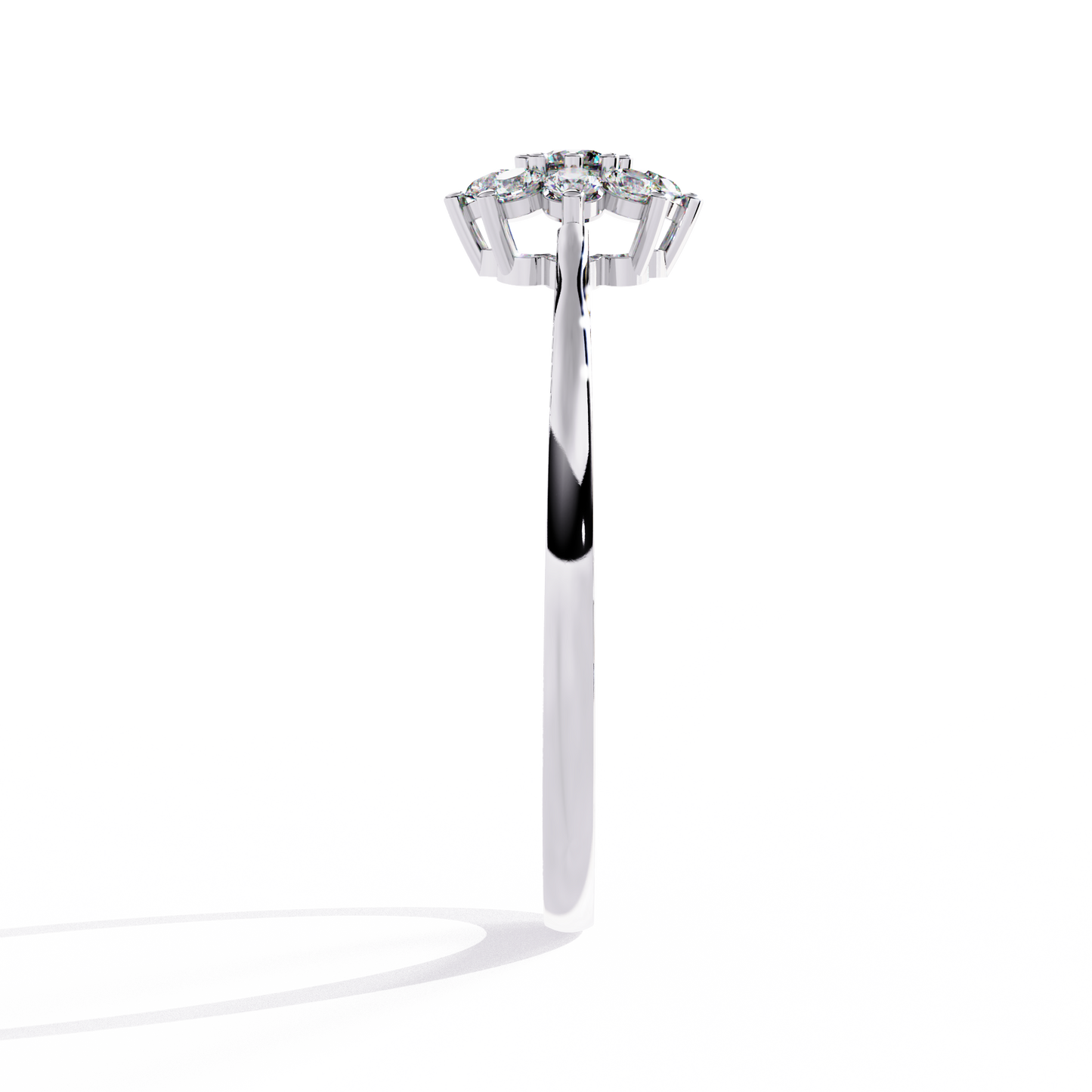ophira "eternal bloom" lab grown diamond ring
