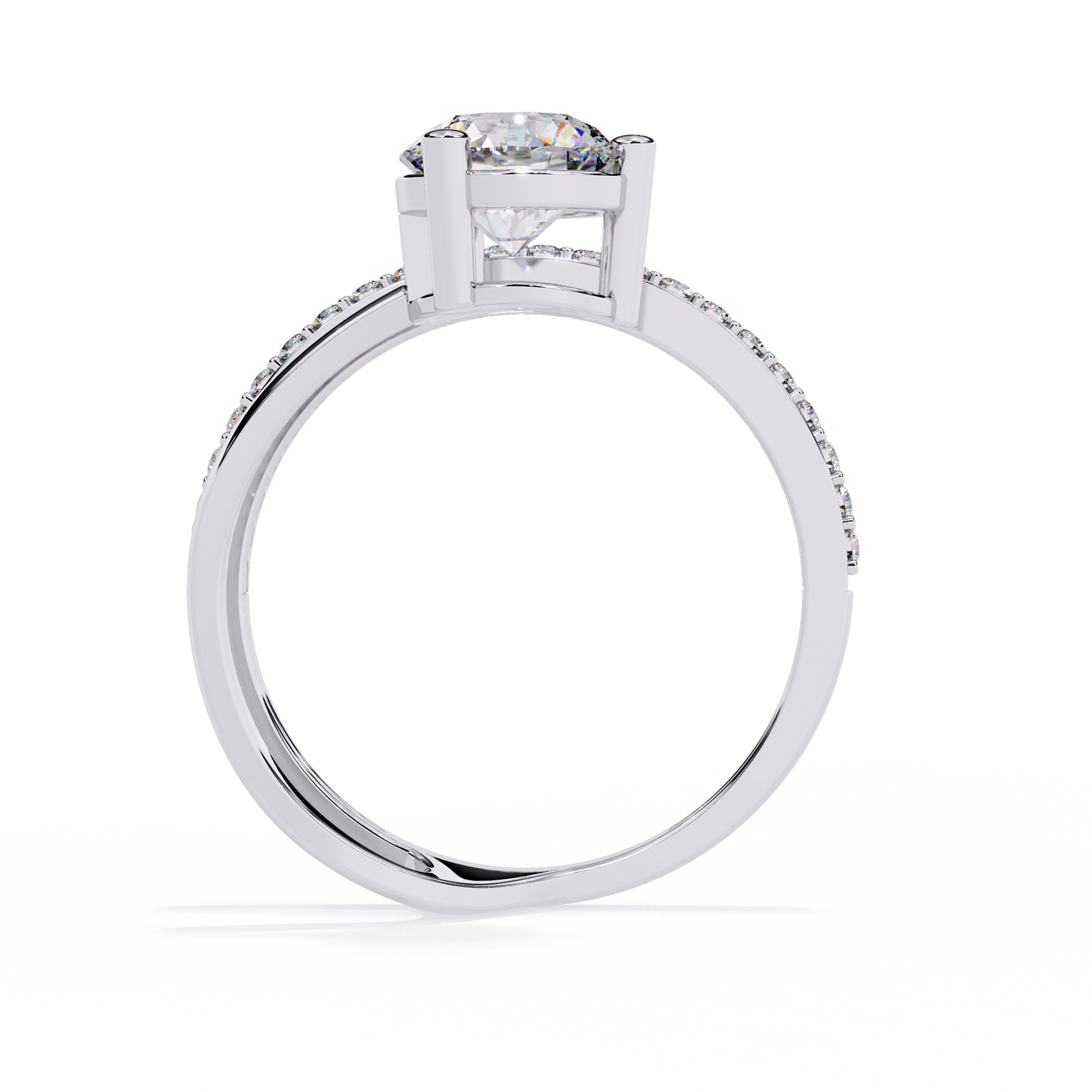 ophira infinity flow lab grown diamond ring